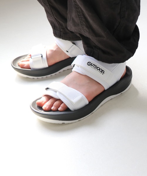 OUTDOOR PRODUCTS(アウトドアプロダクツ)の「OUTDOOR PRODUCTS / アウトドアプロダクツ スポーツサンダル(ODP 706SL)(サンダル・レディース・ホワイト/ブラック/グレー/オリーブ/ベージュ・25.0cm/24.0cm/23.0cm/22.0cm/21.0cm/28.0cm/27.0cm/26.0cm/20.0cm/19.0cm)」の16枚目の写真
