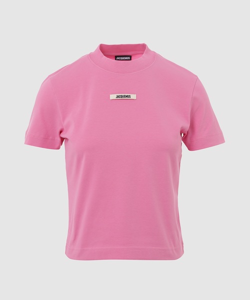 JACQUEMUS(ジャックムス)の「LE TSHIRT GROS GRAIN(Tシャツ/カットソー・レディース・ホワイト/ベージュ/ブラック/ピンク/ブルー・XS/S)」の5枚目の写真