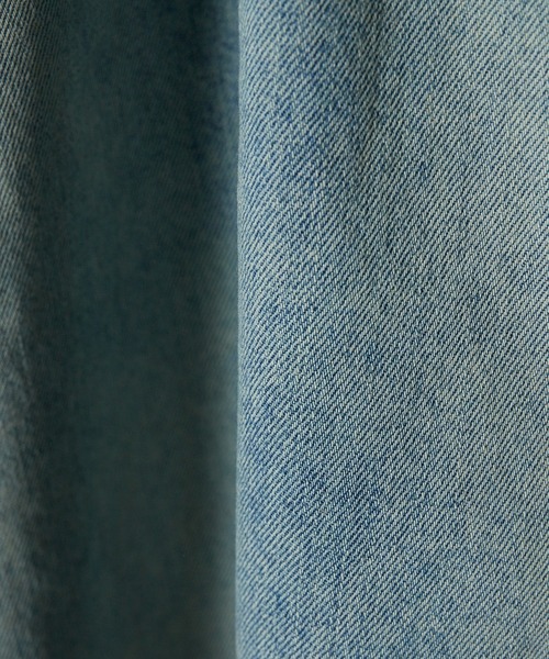 ROOPTOKYO(ループトウキョウ)の「▲Fringe Long Denim Skirt / フリンジロングデニムスカート(デニムスカート・レディース・ブルー・S/M/L)」の9枚目の写真