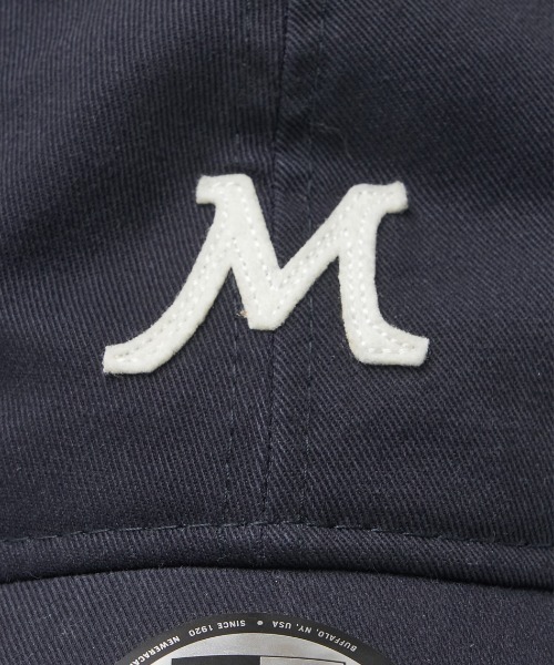 NEW ERA（ニューエラ）の「【NEW ERA×MICA&DEAL】 ”M"ロゴコラボレーションCAP（キャップ・レディース・グレイッシュベージュ/ベージュ/ネイビー・FREE）」の9枚目の写真