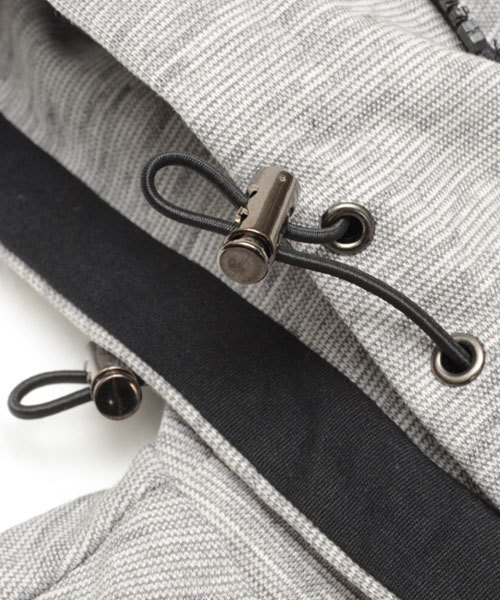 HAMNETT（ハムネット）の「【HAMNETT】 アジャストパーカ / パーカー（パーカー・メンズ・グレー/ブラック・X-LARGE/MEDIUM/LARGE）」の9枚目の写真