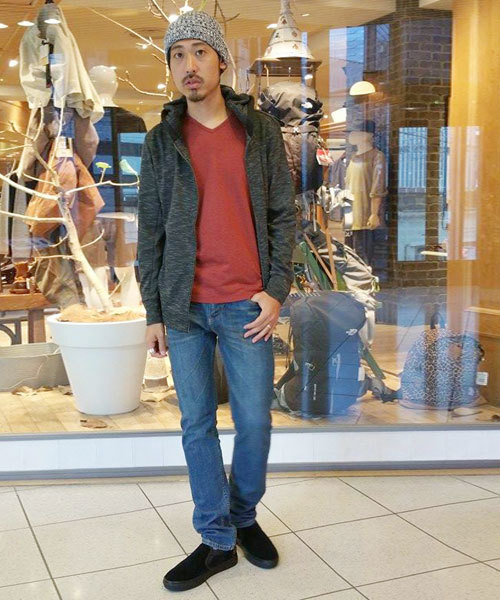 HAMNETT（ハムネット）の「【HAMNETT】 アジャストパーカ / パーカー（パーカー・メンズ・グレー/ブラック・X-LARGE/MEDIUM/LARGE）」の21枚目の写真