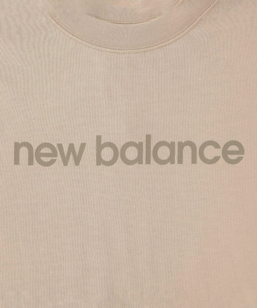 NEW BALANCE（ニューバランス）の「吸水速乾 Linear logo ショートスリーブTシャツ（Tシャツ/カットソー・キッズ・ブラック/ライトベージュ/ミント/ピンク・130/140/150/160）」の9枚目の写真