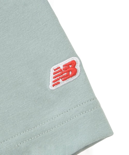 NEW BALANCE（ニューバランス）の「吸水速乾 Linear logo ショートスリーブTシャツ（Tシャツ/カットソー・キッズ・ブラック/ライトベージュ/ミント/ピンク・130/140/150/160）」の13枚目の写真