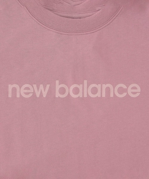 NEW BALANCE（ニューバランス）の「吸水速乾 Linear logo ショートスリーブTシャツ（Tシャツ/カットソー・キッズ・ブラック/ライトベージュ/ミント/ピンク・130/140/150/160）」の15枚目の写真