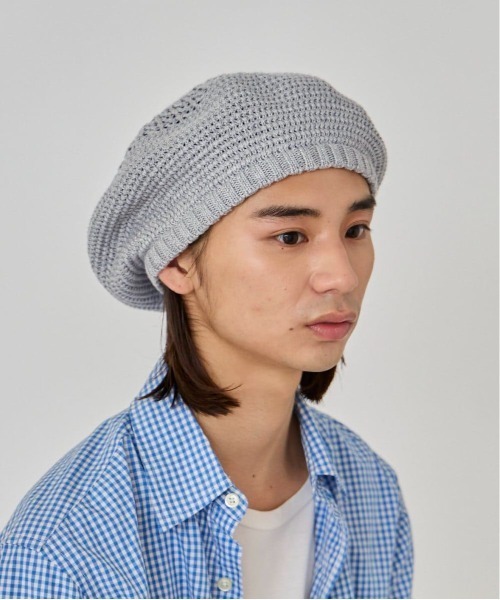 OVERRIDE（オーバーライド）の「OVERRIDE OGC KUFI KNIT BERET / オーバーライド（ハンチング/ベレー帽・メンズ・ブラック/グレー/オレンジ/グリーン・58cm/60cm）」の10枚目の写真