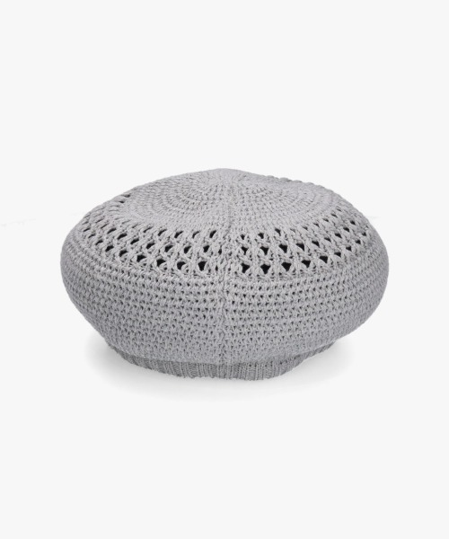 OVERRIDE（オーバーライド）の「OVERRIDE OGC KUFI KNIT BERET / オーバーライド（ハンチング/ベレー帽・メンズ・ブラック/グレー/オレンジ/グリーン・58cm/60cm）」の14枚目の写真