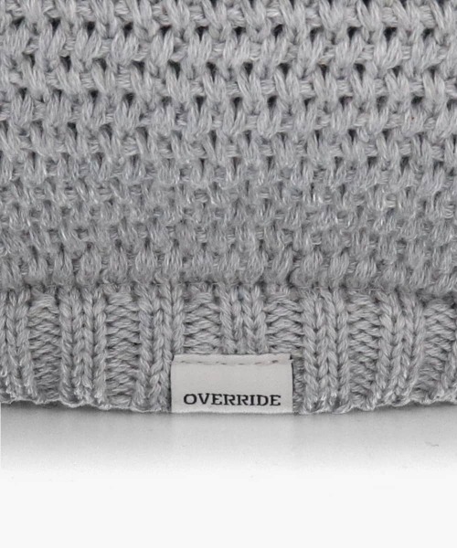 OVERRIDE（オーバーライド）の「OVERRIDE OGC KUFI KNIT BERET / オーバーライド（ハンチング/ベレー帽・メンズ・ブラック/グレー/オレンジ/グリーン・58cm/60cm）」の19枚目の写真