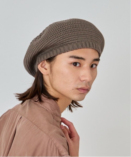 OVERRIDE（オーバーライド）の「OVERRIDE OGC KUFI KNIT BERET / オーバーライド（ハンチング/ベレー帽・メンズ・ブラック/グレー/オレンジ/グリーン・58cm/60cm）」の21枚目の写真