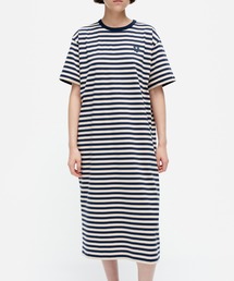【kioski】Tasaraita / Oversized jersey dress
