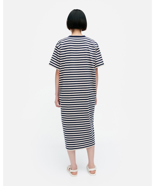セール】【kioski】Tasaraita / Oversized jersey dress