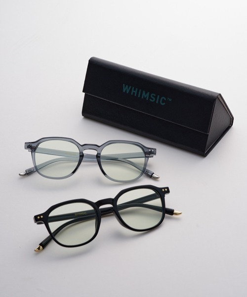 WHIMSIC（ウィムジック）の「【UNISEX】クラウンパントサングラス（サングラス・メンズ・グレー/ブラック・FREE）」の7枚目の写真