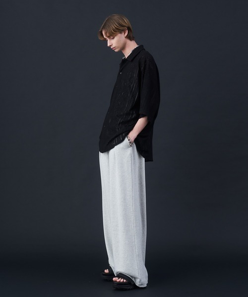 KUUUPY(クーピー)の「Cool Elegance Short Sleeve Lace Shirt - クールエレガンス半袖レースシャツ(シャツ/ブラウス・メンズ・ブルー/ブラック・LARGE/MEDIUM/SMALL)」の19枚目の写真