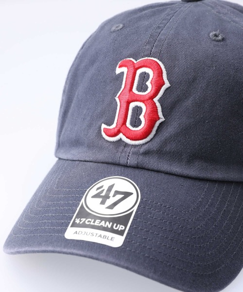 '47（フォーティーセブン）の「【47】REDSOX 47CLEAN UP（キャップ・メンズ・ネイビー/ネイビー×ホワイト/レッド・フリー）」の14枚目の写真