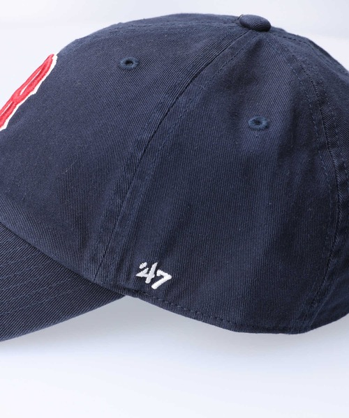 '47（フォーティーセブン）の「【47】REDSOX 47CLEAN UP（キャップ・メンズ・ネイビー/ネイビー×ホワイト/レッド・フリー）」の19枚目の写真