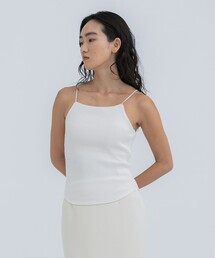 STUDIOUS | 【STUDIOUS/ステュディオス】ランダムリブキャミソール(キャミソール)