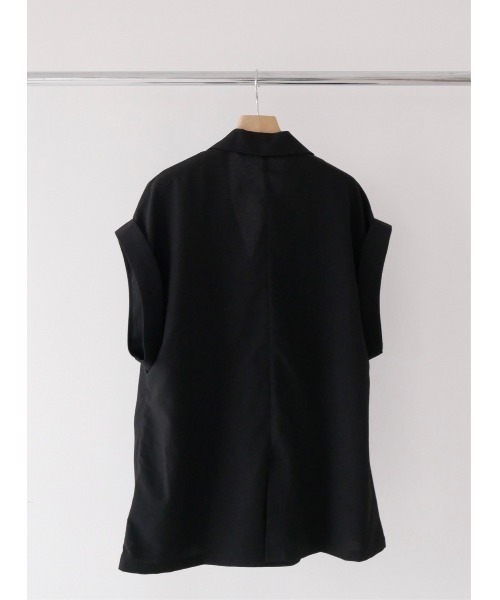 TRUNC（トランクエイティーエイト）の「No Sleeve Gilet Set Up（セットアップ・レディース・ブラック/アイボリー・FREE）」の16枚目の写真