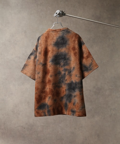 welise(ウェライズ)の「【welise/ウェライズ】アブストラクト サマーニット オーバーサイズTシャツ(Tシャツ/カットソー・メンズ・ブラック系その他/ネイビー・L/M)」の21枚目の写真