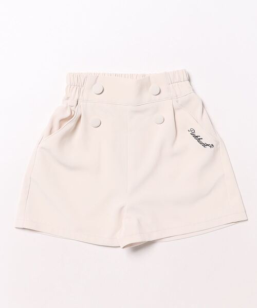 PINKHUNT（ピンクハント）の「PINKHUNT 接触冷感 フロントボタンキュロットショートパンツ 9491K（その他パンツ・キッズ・ホワイト/ベビーピンク・140cm/120cm/150cm/160cm/130cm）」の4枚目の写真