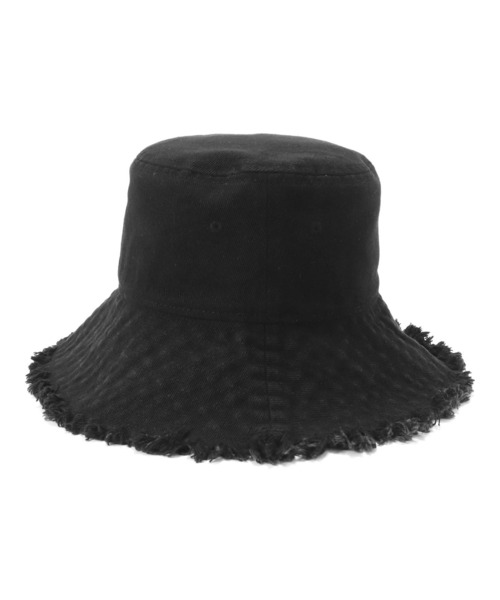 NEW ERA（ニューエラ）の「ニューエラハット カットオフ フリンジ ONSPOTZ別注（ハット・レディース・ホワイト/ブラック/キャメル・L/XL/M/L/S/M）」の5枚目の写真