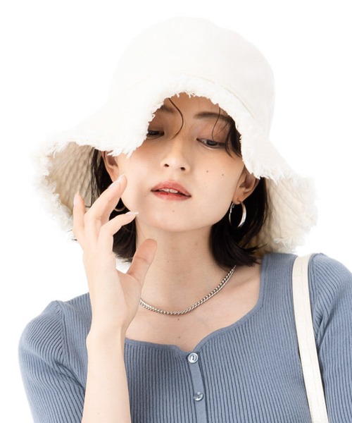 【まりん】UTTA ハット CF KNIT TULIP(ONESIZE PURPLE): ハット｜帽子通販｜CA4LA