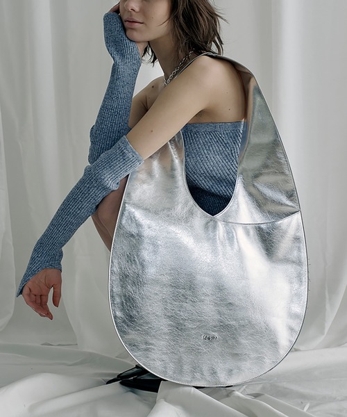 SORIN（ソリン　）の「TEAR DROP (BAG)（トートバッグ・レディース・ブラック/シルバー・FREE）」の3枚目の写真