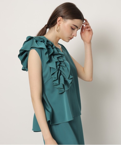 CADUNE（カデュネ）の「セットアップ風ワンピース（ワンピース