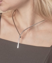 Y字フックメタルチョーカー/ネックカフ-metal choker/neck cuff-