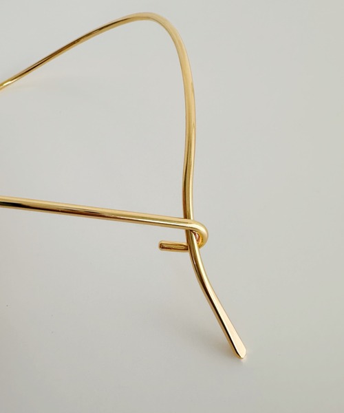 sowang（ソワン）の「Y字フックメタルチョーカー/ネックカフ-metal choker/neck cuff-（チョーカー・レディース・シルバー/ゴールド・FREE）」の17枚目の写真