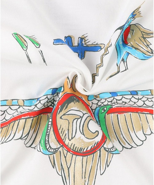 tsumori chisato SLEEP（ツモリチサト スリープ）の「ルームウェア　トップス　4分袖（Tシャツ/カットソー・レディース・パープル/ピンク/アイボリー・M/L）」の6枚目の写真