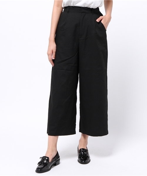 one after another NICE CLAUP（ワンアフターアナザーナイスクラップ）の「【ナイスクラップ】サス付ワイドパンツ（その他パンツ・レディース・グレー/ブラック/その他1・FREE）」の8枚目の写真