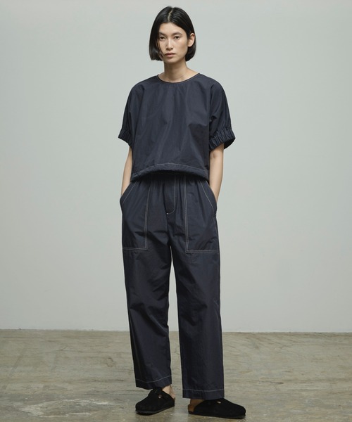 nicholson and nicholson（ニコルソンアンドニコルソン）の「LEMON-W（シャツ/ブラウス・レディース・ネイビー/ホワイト・38）」の11枚目の写真