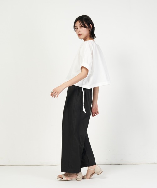 nicholson and nicholson（ニコルソンアンドニコルソン）の「LEMON-W（シャツ/ブラウス・レディース・ネイビー/ホワイト・38）」の4枚目の写真