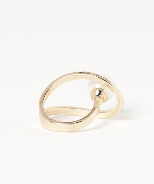 SHIZUTA（シズタ）の「SZT:　スカーフリング　ハート/１粒パール　樹脂パール付き（バンダナ/スカーフ・レディース・ゴールド/ゴールド系その他・FREE）」の13枚目の写真