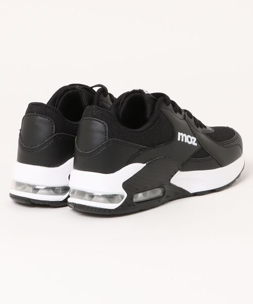 BETTY CLUB（ベティクラブ）の「moz(モズ)エア入りクッション厚底スニーカー（スニーカー・レディース・ブラック/グレイッシュベージュ・22.5cm/23.0cm/23.5cm/24.0cm/24.5cm/25.0cm）」の3枚目の写真