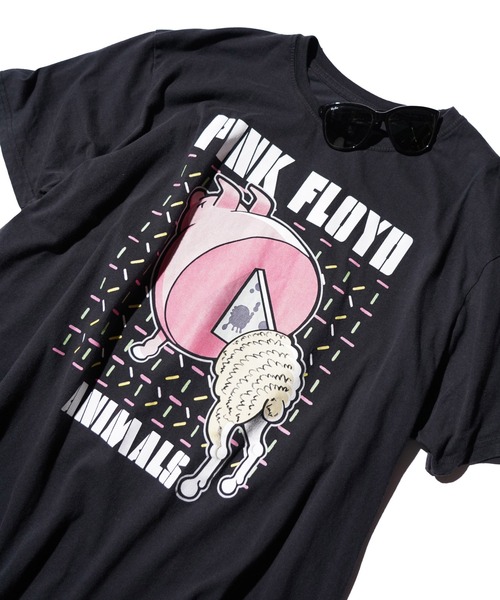 THRIFTY LOOK / スリフティールック THRIFTY 'PINK FLOYD' TEE ピンク