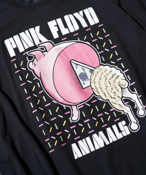 THRIFTY LOOK / スリフティールック THRIFTY 'PINK FLOYD' TEE ピンク