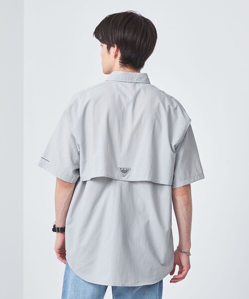 Columbia(コロンビア)の「<Columbia>バハマ 2 半袖 シャツ(シャツ/ブラウス・メンズ・オリーブ/ライトグレー/ピンク/コバルトブルー・S/M)」の22枚目の写真