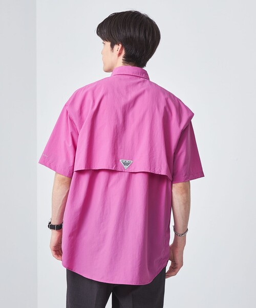 Columbia(コロンビア)の「<Columbia>バハマ 2 半袖 シャツ(シャツ/ブラウス・メンズ・オリーブ/ライトグレー/ピンク/コバルトブルー・S/M)」の16枚目の写真