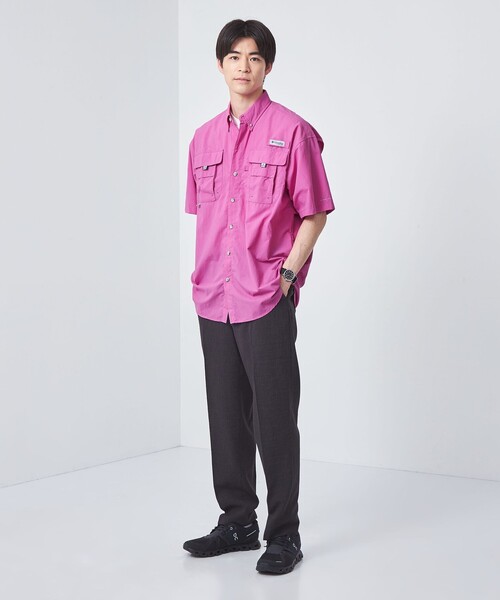 Columbia(コロンビア)の「<Columbia>バハマ 2 半袖 シャツ(シャツ/ブラウス・メンズ・オリーブ/ライトグレー/ピンク/コバルトブルー・S/M)」の17枚目の写真