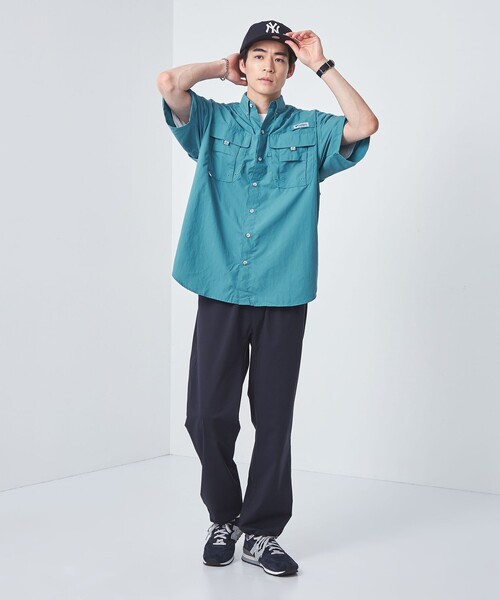 Columbia(コロンビア)の「<Columbia>バハマ 2 半袖 シャツ(シャツ/ブラウス・メンズ・オリーブ/ライトグレー/ピンク/コバルトブルー・S/M)」の21枚目の写真