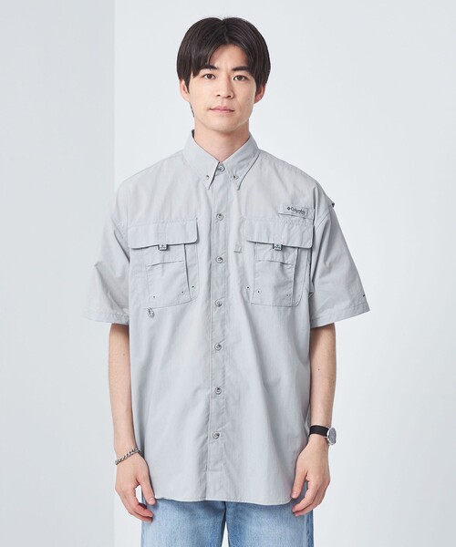 Columbia(コロンビア)の「<Columbia>バハマ 2 半袖 シャツ(シャツ/ブラウス・メンズ・オリーブ/ライトグレー/ピンク/コバルトブルー・S/M)」の10枚目の写真