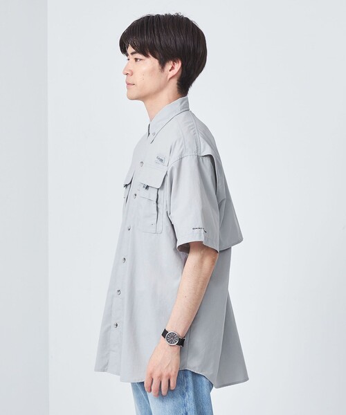 Columbia(コロンビア)の「<Columbia>バハマ 2 半袖 シャツ(シャツ/ブラウス・メンズ・オリーブ/ライトグレー/ピンク/コバルトブルー・S/M)」の11枚目の写真