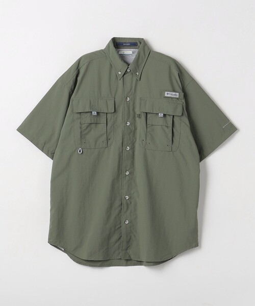 Columbia(コロンビア)の「<Columbia>バハマ 2 半袖 シャツ(シャツ/ブラウス・メンズ・オリーブ/ライトグレー/ピンク/コバルトブルー・S/M)」の13枚目の写真