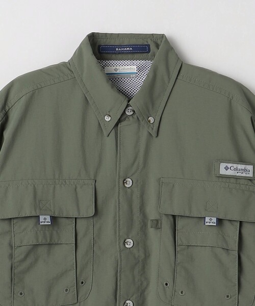 Columbia(コロンビア)の「<Columbia>バハマ 2 半袖 シャツ(シャツ/ブラウス・メンズ・オリーブ/ライトグレー/ピンク/コバルトブルー・S/M)」の15枚目の写真
