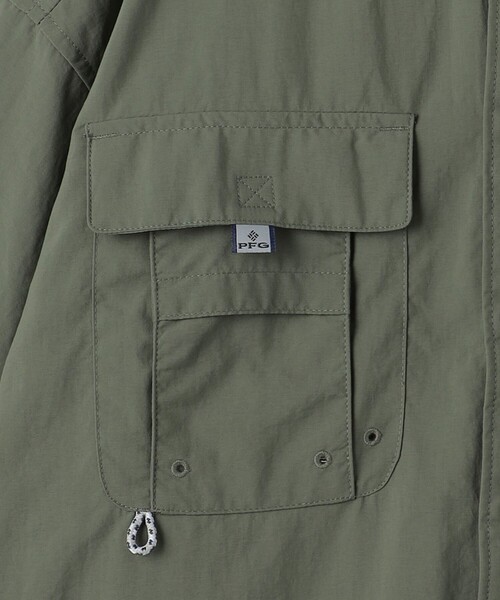 Columbia(コロンビア)の「<Columbia>バハマ 2 半袖 シャツ(シャツ/ブラウス・メンズ・オリーブ/ライトグレー/ピンク/コバルトブルー・S/M)」の5枚目の写真