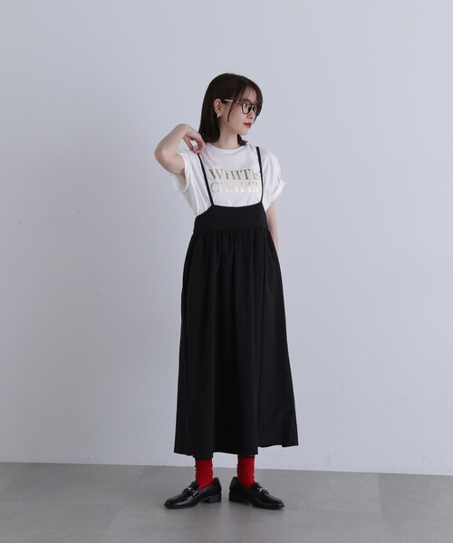 N.（N. Natural Beauty Basic）（エヌエヌナチュラルビューティーベーシック）の「◆箔プリントTシャツ（Tシャツ/カットソー・レディース・ホワイト×ゴールド/ホワイト×シルバー・MEDIUM）」の14枚目の写真