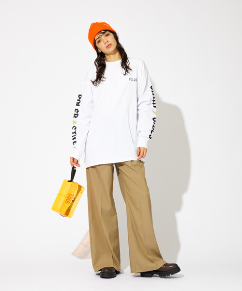 POLeR（ポーラー）の「【POLeR/ポーラー】SHALLOW BEANIE/シンプルワッチビーニー（ニットキャップ/ビーニー・メンズ・ブラック/カーキ/オレンジ/グレー・フリー）」の7枚目の写真