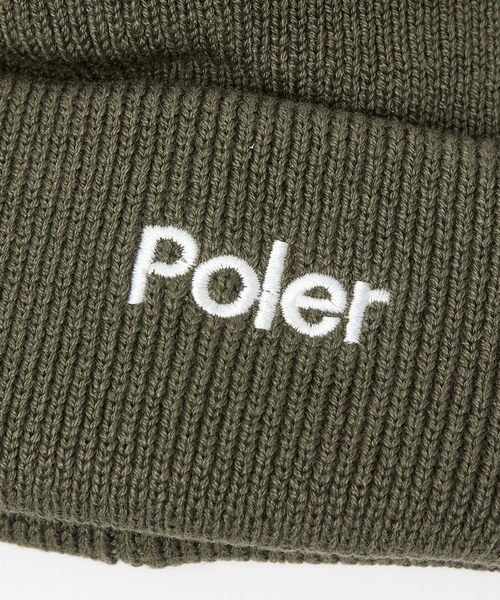 POLeR（ポーラー）の「【POLeR/ポーラー】SHALLOW BEANIE/シンプルワッチビーニー（ニットキャップ/ビーニー・メンズ・ブラック/カーキ/オレンジ/グレー・フリー）」の12枚目の写真