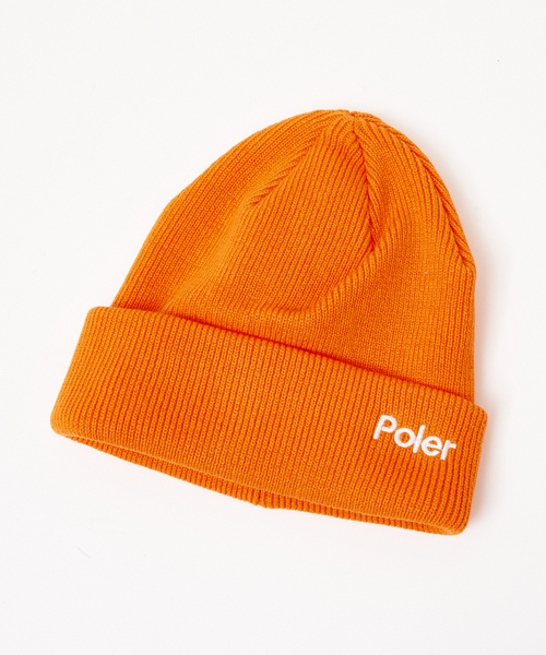 POLeR（ポーラー）の「【POLeR/ポーラー】SHALLOW BEANIE/シンプルワッチビーニー（ニットキャップ/ビーニー・メンズ・ブラック/カーキ/オレンジ/グレー・フリー）」の13枚目の写真